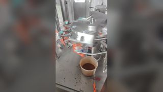 Machine d'emballage de sachets de sauce à 4 joints latéraux | Solution d'emballage rotatif automatique