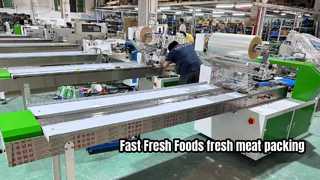 Vitesse et efficacité de la machine Flow Pack LC 580S