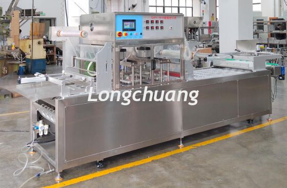 qualité  LC-QXY-1913 Fully Automatic Vucuum Disc Chain Plate Filling And Sealing Machine usine
